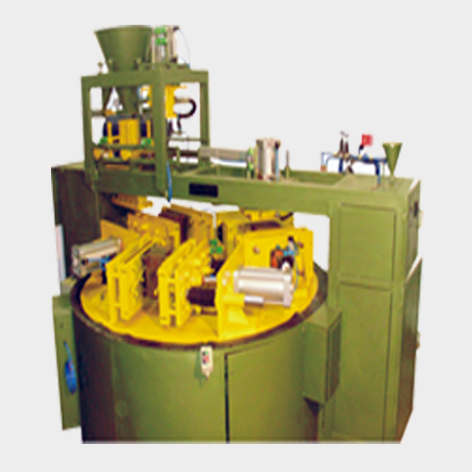 3 Station Rotary Cold Box Machine